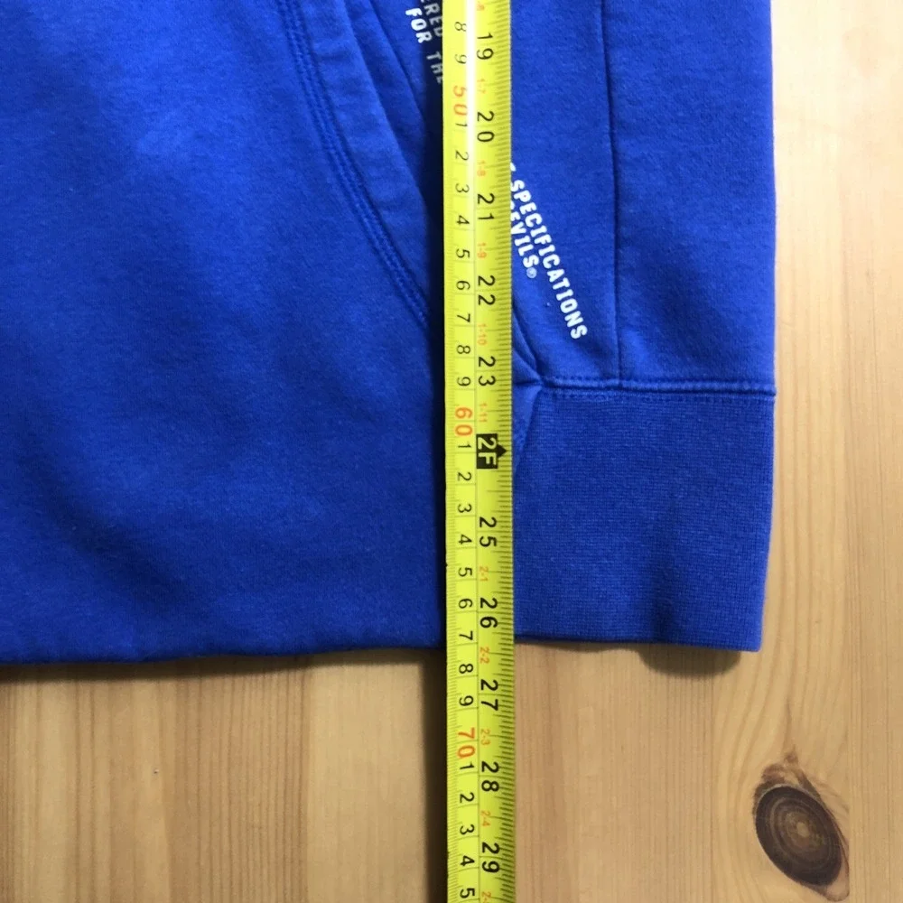 Duke Blue Devils Nike Pullover Hoodie Men's Sz S Blue White NCAA Basketball Rare